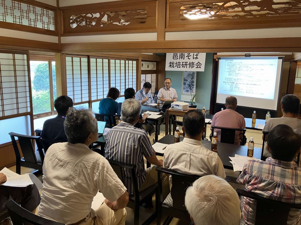 邑南そば栽培研修会に参加してきました!